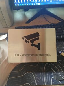 name plate etching