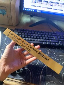 name plate etching kuningan