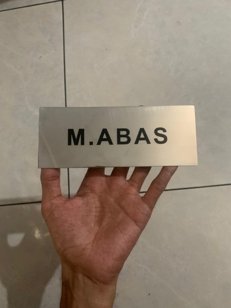 name plate etching