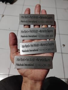 jasa pembuatan name plate